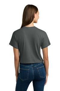 Next Level Apparel Women's Ideal Crop Top NL1580 - Dark Gray Back