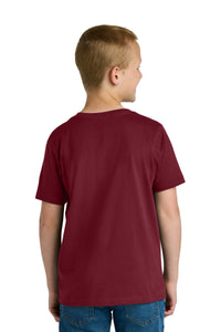 Next Level Apparel Youth Cotton Tee NL3310 - Cardinal Back