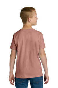 Next Level Apparel Youth Cotton Tee NL3310 - Desert Pink Back