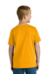 Next Level Apparel Youth Cotton Tee NL3310 - Gold Back
