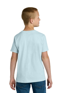 Next Level Apparel Youth Cotton Tee NL3310 - Light Blue Back