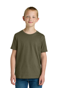 Next Level Apparel Youth Cotton Tee NL3310 - Military Green