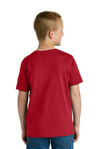 Next Level Apparel Youth Cotton Tee NL3310 - Red Back