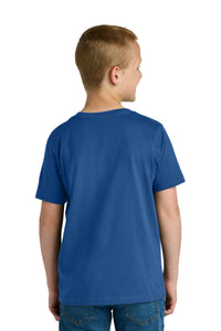 Next Level Apparel Youth Cotton Tee NL3310 - Royal Back
