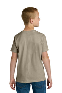 Next Level Apparel Youth Cotton Tee NL3310 - Tan Back