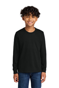 Next Level Apparel Youth Cotton Long Sleeve Tee NL3311 - Black