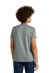 Next Level Apparel Youth CVC Tee NL3312 - Dark Heather Gray Back