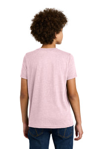 Next Level Apparel Youth CVC Tee NL3312 - Heather Light Pink Back