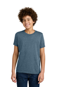 Next Level Apparel Youth CVC Tee NL3312 - Heather Slate Blue