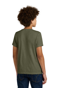Next Level Apparel Youth CVC Tee NL3312 - Military Green Back