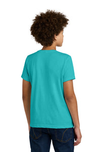Next Level Apparel Youth CVC Tee NL3312 - Tahiti Blue Back