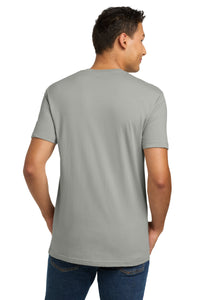 Next Level Apparel Adult Cotton Tee - Light Gray Back