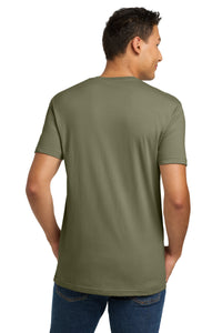 Next Level Apparel Adult Cotton Tee - Light Olive Back