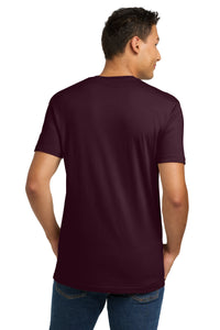 Next Level Apparel Adult Cotton Tee - Oxblood Back