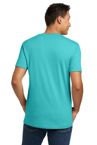 Next Level Apparel Adult Cotton Tee - Tahiti Blue Back