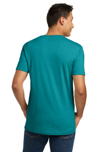 Next Level Apparel Adult Cotton Tee - Teal Back
