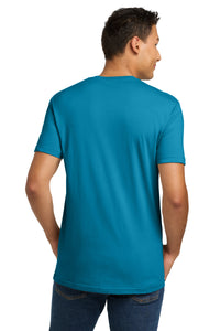 Next Level Apparel Adult Cotton Tee - Turquoise Back