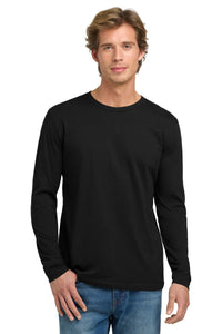 Next Level Apparel Cotton Long Sleeve Tee - Black