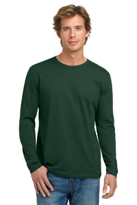 Next Level Apparel Cotton Long Sleeve Tee - Forest Green