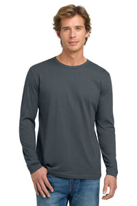 Next Level Apparel Cotton Long Sleeve Tee - Indigo