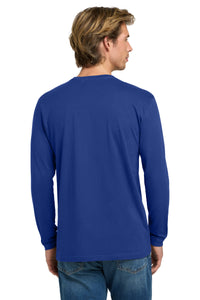 Next Level Apparel Cotton Long Sleeve Tee - Royal Back