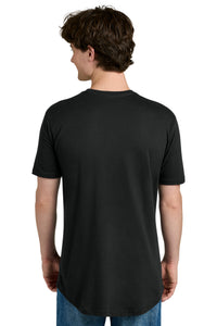 Next Level Apparel Cotton Long Body Tee NL3602 - Black Back