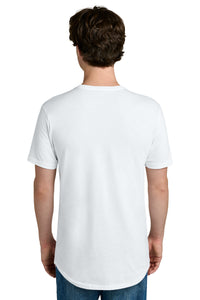 Next Level Apparel Cotton Long Body Tee NL3602 - White Back