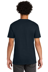 Next Level Apparel Cotton Pocket Tee NL3605 - Midnight Navy Back
