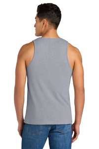 Next Level Apparel Cotton Muscle Tank NL3633 - Heather Gray Back