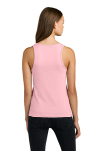 Next Level Apparel Women's Cotton Tank NL3933 - Light Pink Back