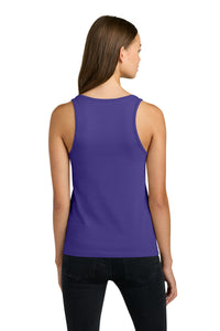 Next Level Apparel Women's Cotton Tank NL3933 - Purple Rush Back