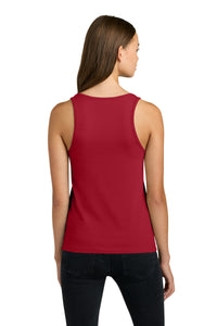 Next Level Apparel Women's Cotton Tank NL3933 - Red Back