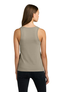 Next Level Apparel Women's Cotton Tank NL3933 - Tan Back