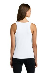 Next Level Apparel Women's Cotton Tank NL3933 - White Back