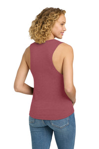 Next Level Apparel  Women's Festival Muscle Tank - Smoked Paprika Back