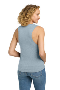 Next Level Apparel  Women's Festival Muscle Tank - Stonewash Denim Back