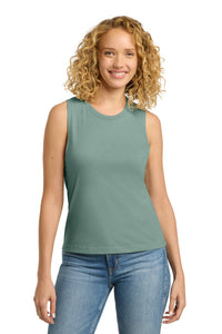 Next Level Apparel  Women's Festival Muscle Tank - Stonewash Green