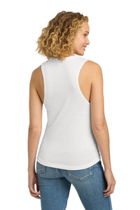 Next Level Apparel  Women's Festival Muscle Tank - White Back