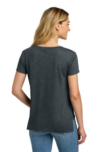 Next Level Apparel  Women's Festival Scoop Neck Tee - Antique Denim Back