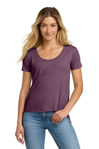 Next Level Apparel  Women's Festival Scoop Neck Tee - Shiraz