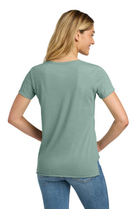 Next Level Apparel  Women's Festival Scoop Neck Tee - Stonewash Green Back