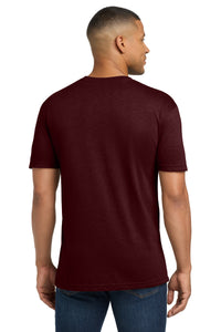 Next Level Apparel  Adult Tri-Blend Tee - Cardinal Black Back