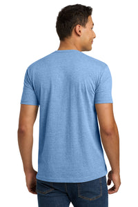 Next Level Apparel Adult CVC Tee - Heather Columbia Blue Back