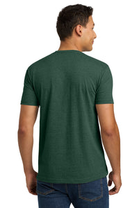 Next Level Apparel Adult CVC Tee - Heather Forest Green Back
