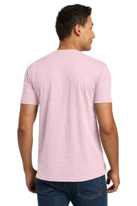 Next Level Apparel Adult CVC Tee - Heather Light Pink Back