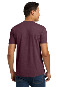 Next Level Apparel Adult CVC Tee - Heather Maroon Back
