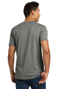 Next Level Apparel Adult CVC Tee - Stone Gray Back