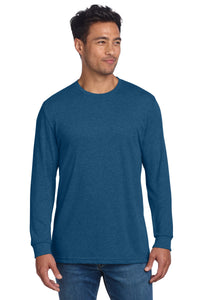 Next Level Apparel Adult CVC Long Sleeve Tee NL6211 - Heather Cool Blue
