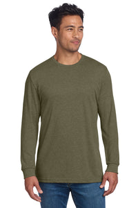 Next Level Apparel Adult CVC Long Sleeve Tee NL6211 - Military Green