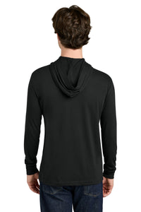 Next Level Apparel CVC Long Sleeve Hoodie NL6221 - Black Back